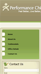 Mobile Screenshot of performancechiropracticoh.com